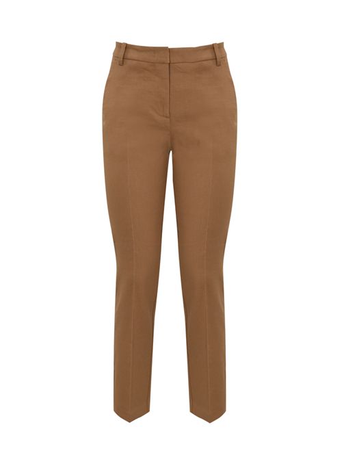 Pantaloni a sigaretta Bello in lino Marrone PINKO | 104909 A0IML31